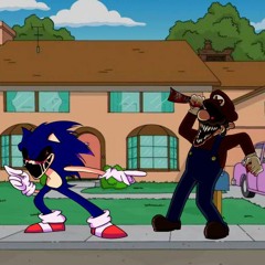 Bloody and Glazed (Donut but It's a Sonic.exe and Mario.exe Cover)