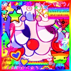its like throwin up rainbows!!