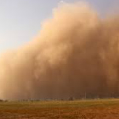 Sandstorm in a home