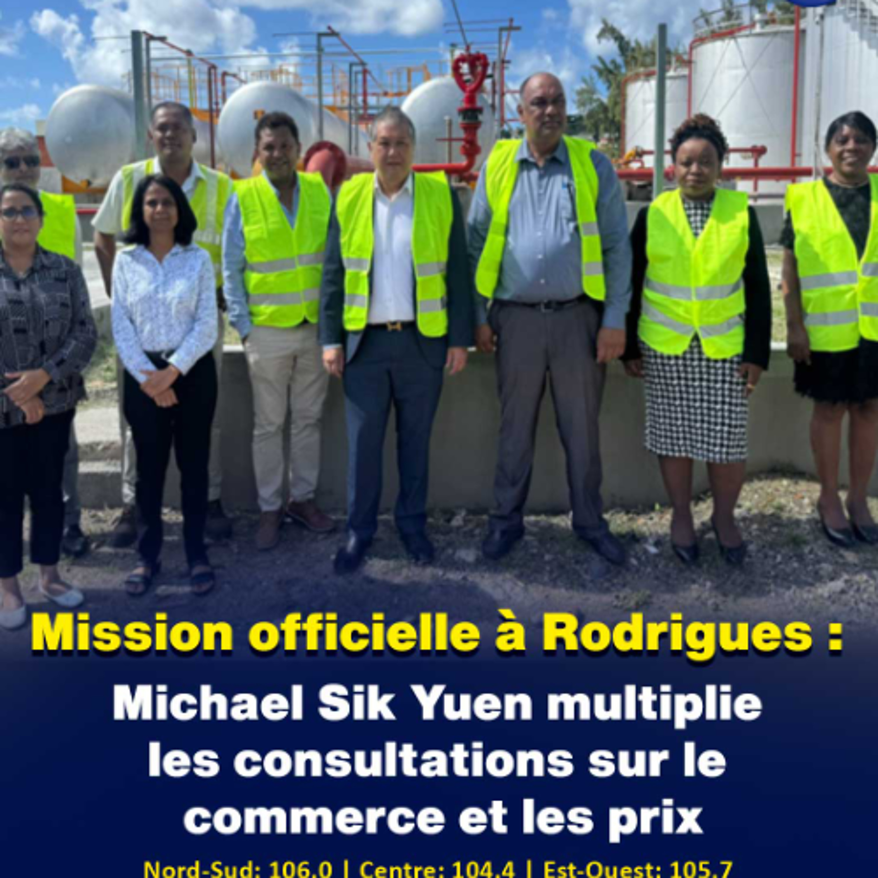 Mission officielle à Rodrigues : Michael Sik Yuen multiplie les consultations sur le commerce et les prix