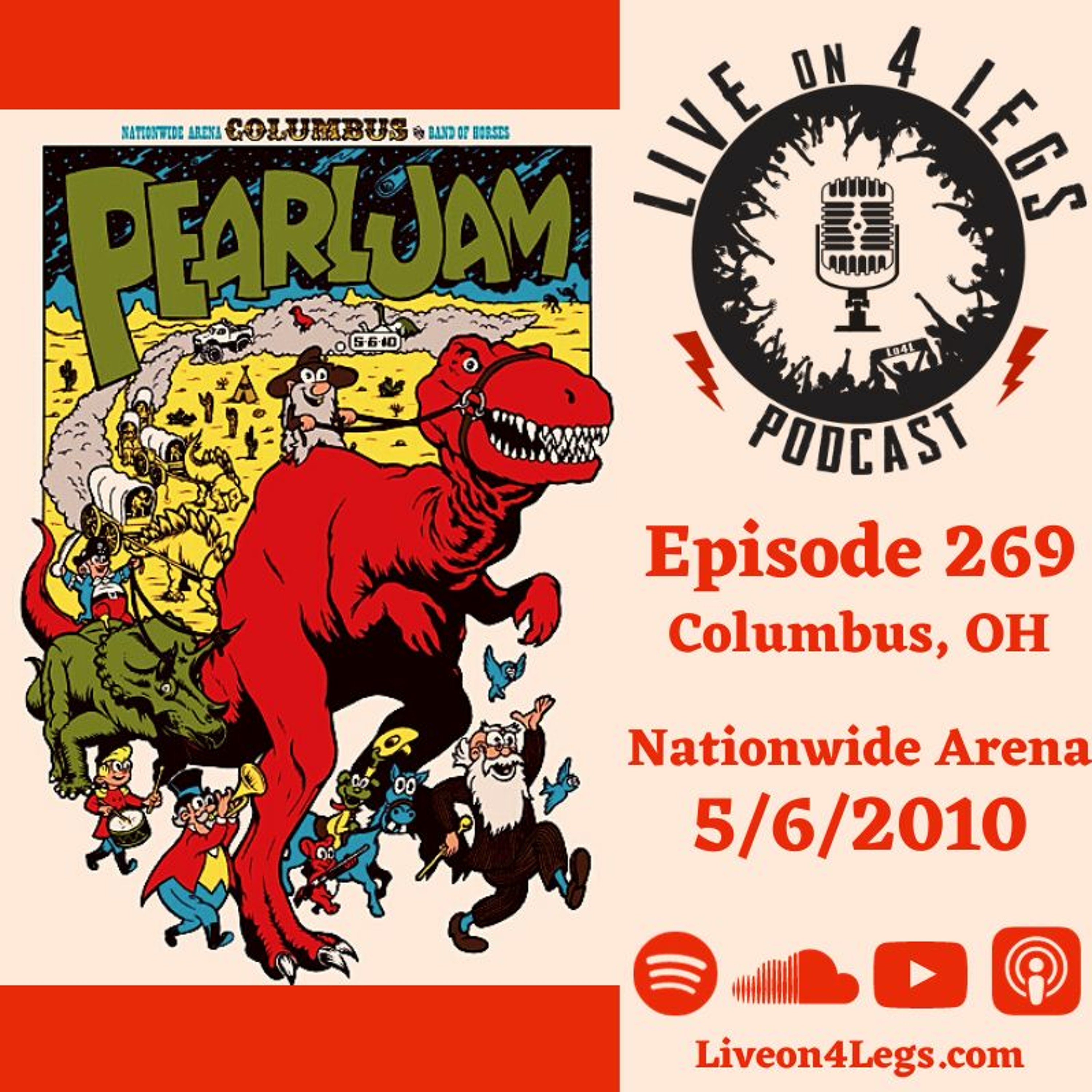 Live On 4 Legs: Pearl Jam Podcast