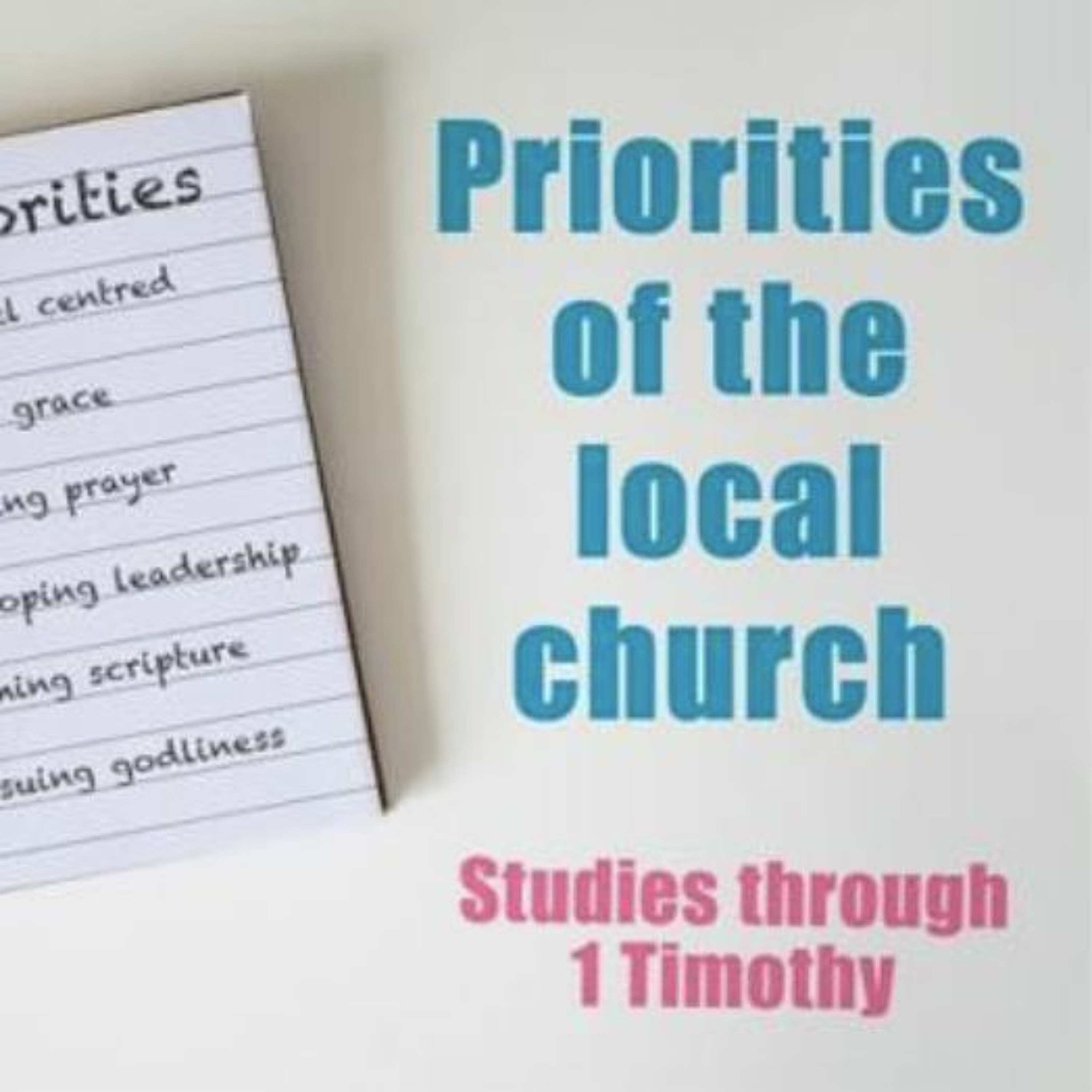 'The Priority of Being Gospel-Centered' [21 June 20] 1 Timothy 1:1-11 episode artwork