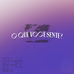 O Que Você Sente? (Feat.YRB Motta) [Prod.Pluto]