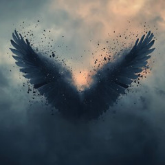 Broken wing