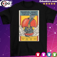 Official Trample by Turtles + Shakey Graves June Tour 2024 Poster Shirt