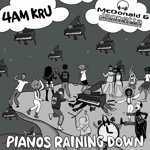 4am Kru & McDonald & Jannetta - Pianos Raining Down(134 Bpm Breaks Mix)