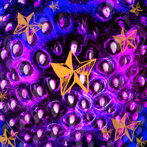 a faint glimmer of light