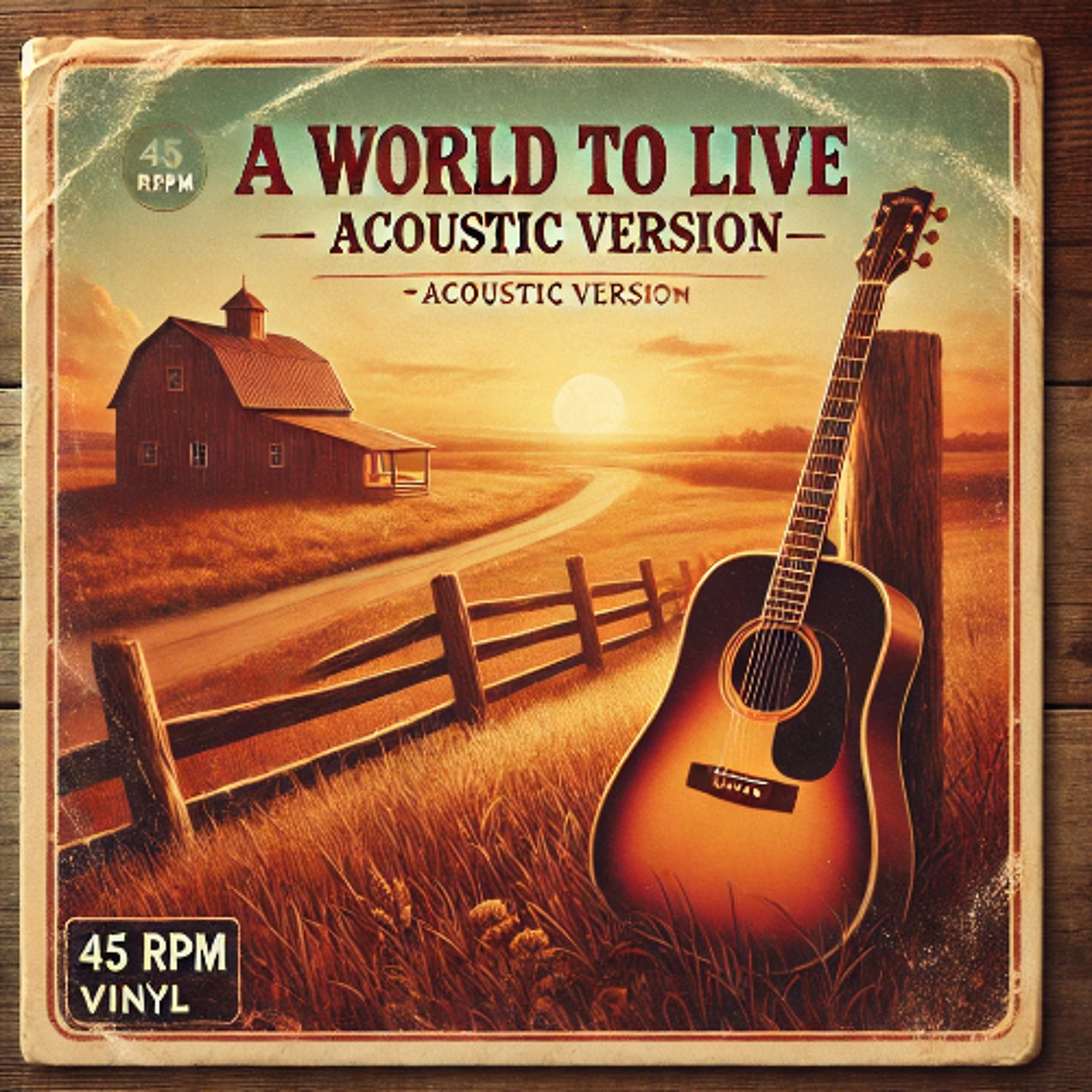 A World To Live (acoustic version) episode artwork