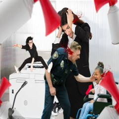 Beating my disabled child because it broke MY fax machine!!!111!!1!!1