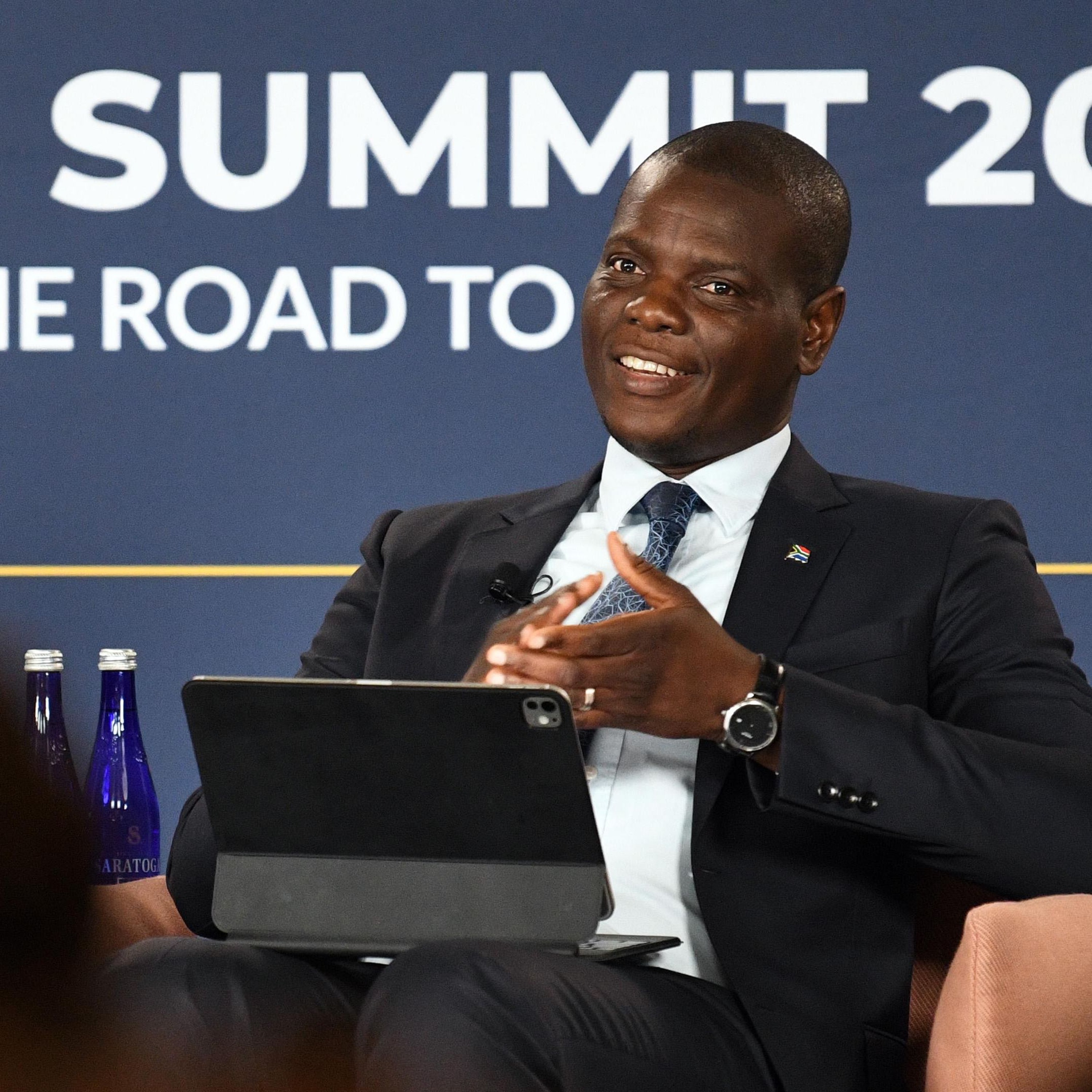 MINISTER RONALD LAMOLA ON THE ROAD TO G20 DIALOGUE SESSION