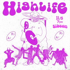 [ SIBSON / RADIO ALHARA ]: BÜRGER-HIGHLIFE MIXTAPE