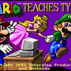 Mario teaches typing main theme