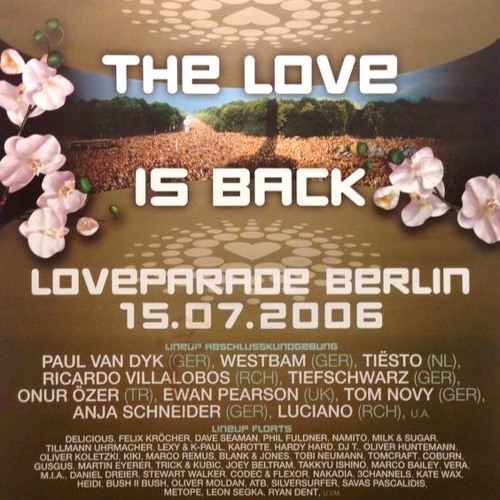 Stream Iridium DJ | Listen to Love Parade - The Love Is Back