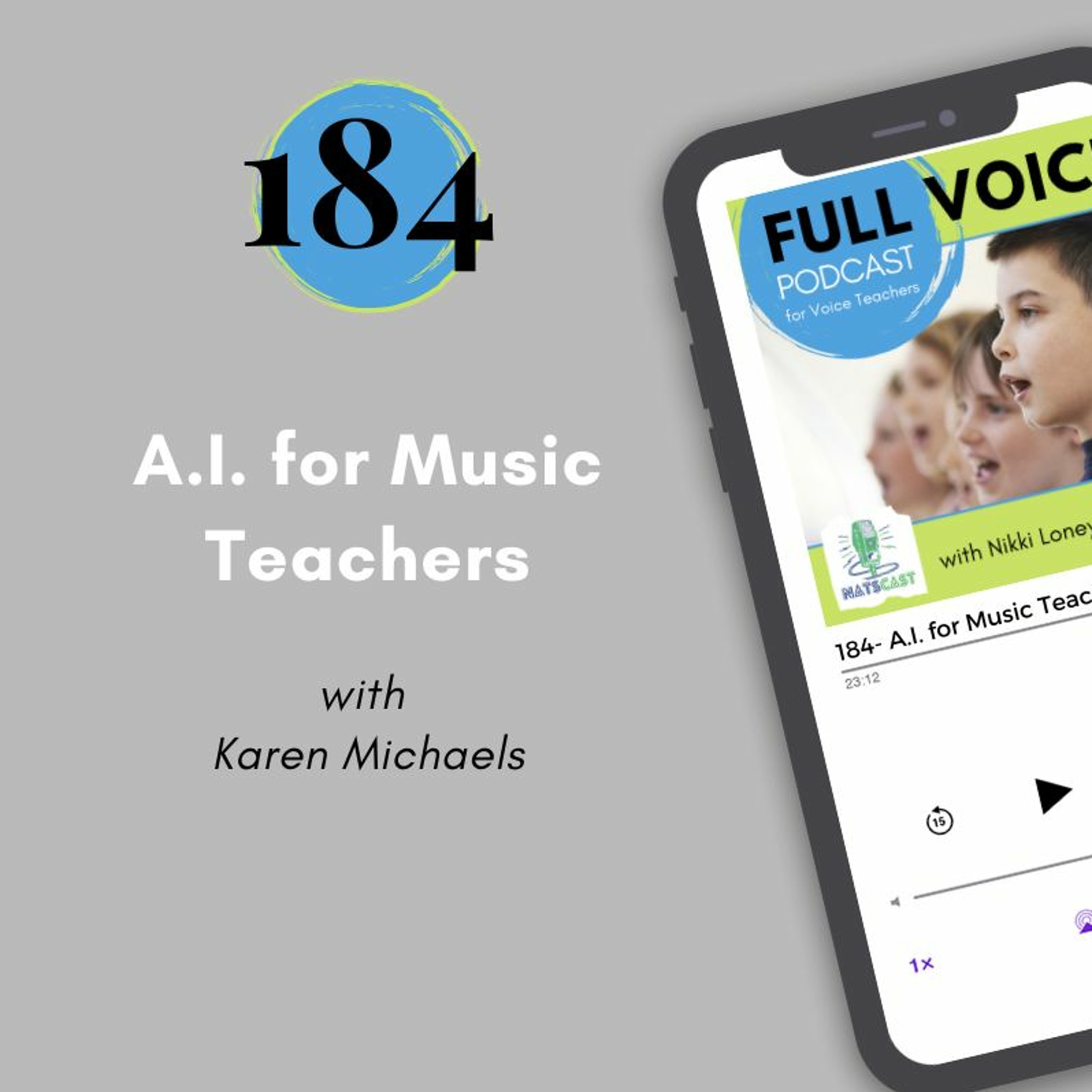 FVPC #184 A.I. for Music Teachers with Karen Michaels