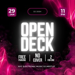 [01.29.2024] NYC DJ Meetup - Open Deck Night (Pop/Pop-House/House)