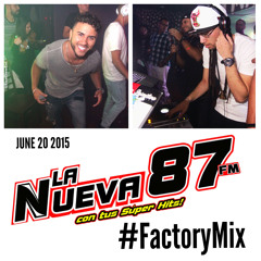 DJ CHESPI - MAURICIO MOLINA - LA NUEVA 87.7FM - FACTORY MIX - JUNE 20 2015