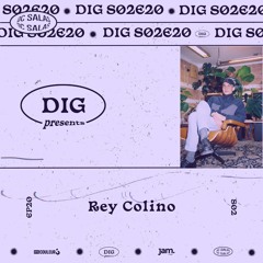 DIG S02E20 avec Rey Colino (One Eye Witness, Kalahari Oyster Cult)