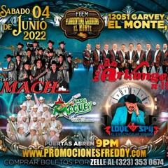 QUEBRADITA NORTENAS CON SAX LOVE SPY MIX SABADO 4 DE JUNIO