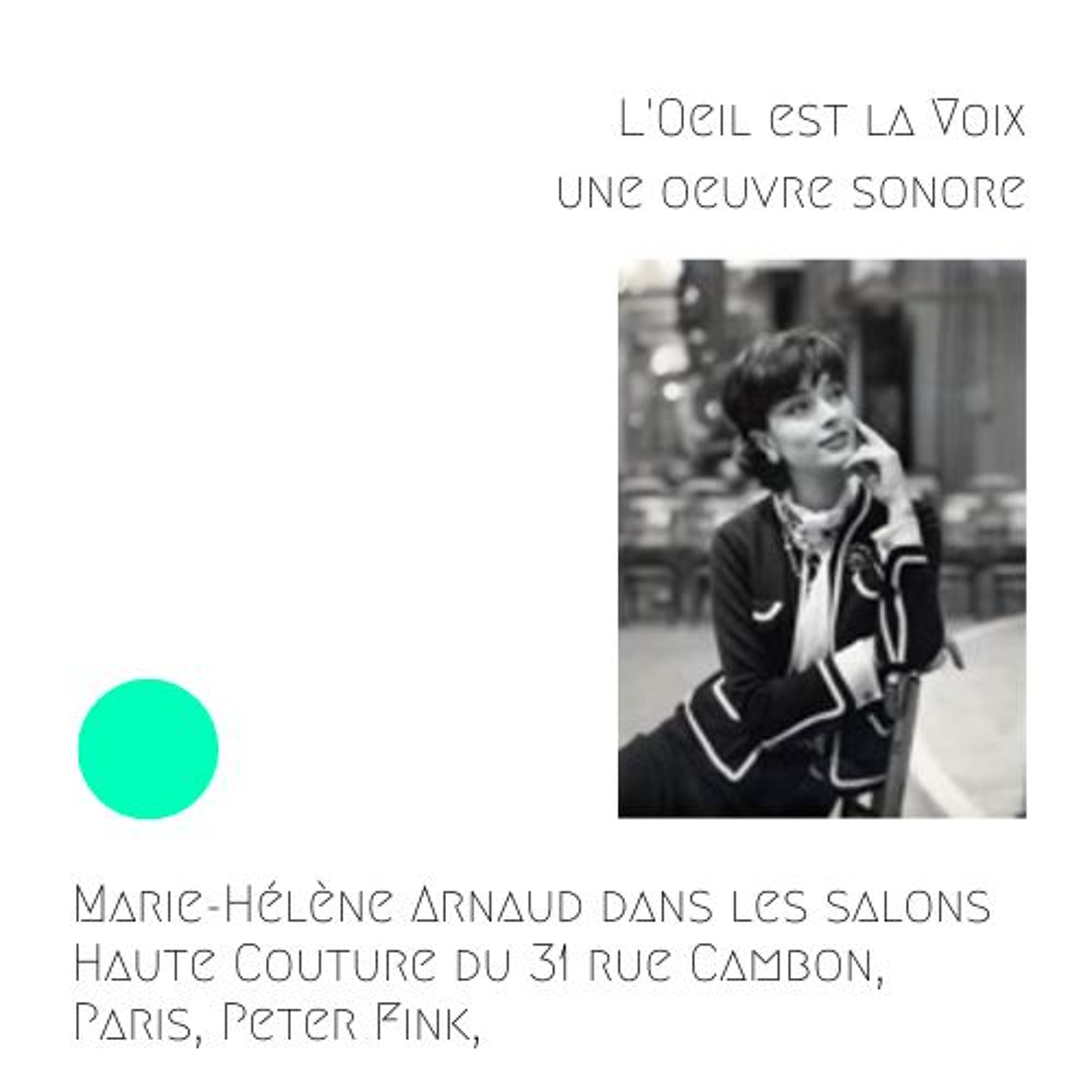 CHANEL - Marie-Hélène Arnaud dans les salons Haute Couture du 31 rue Cambon, Peter Fink