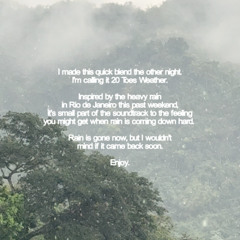 20 Toes Weather (Can't You See • Afro R&B blend) - Foreigner
