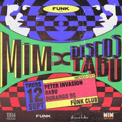 118 - Discos Tabú Fünk 💽 12.09.24