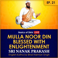 #21 Mulla Noor Din Ji Blessed with Enlightenment | Sri Nanak Prakash (Suraj Prakash) English Katha