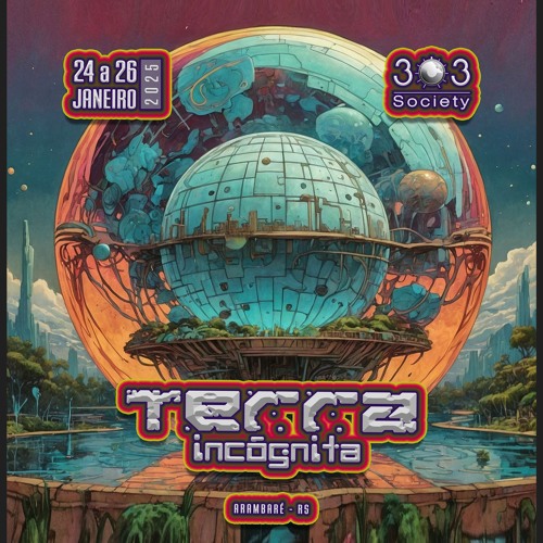 Tocando na árvore do Festival Terra incógnita 2025