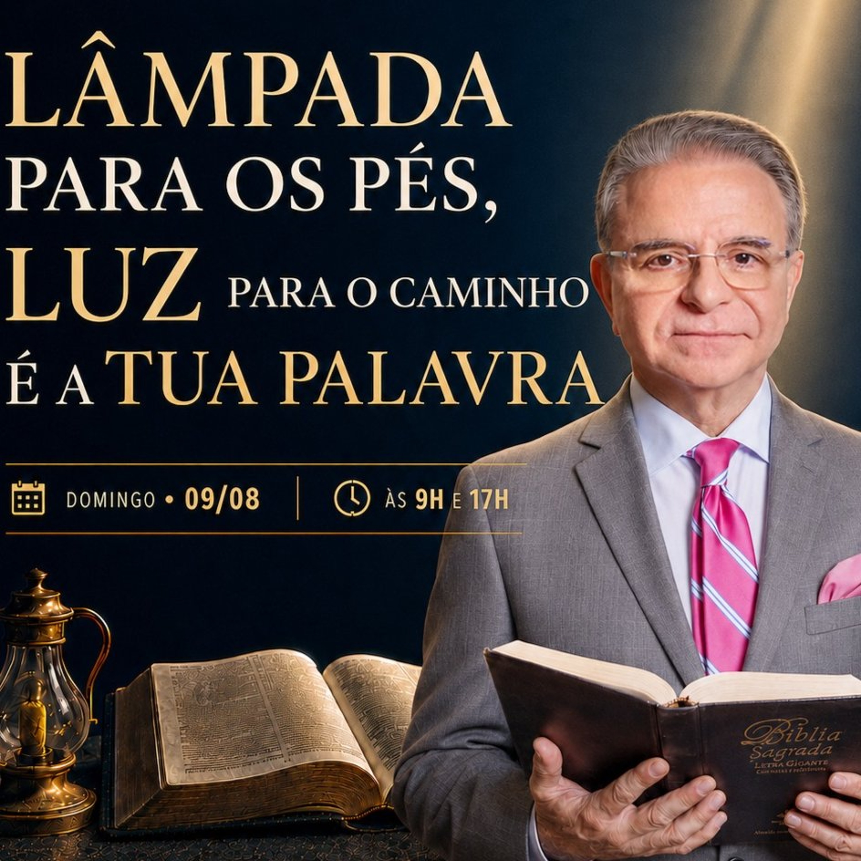 A10MOD70_20260809 - Lâmpada para os pés, Luz para o caminho, é a Tua Palavra. episode artwork