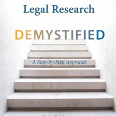 PDF Book Legal Research Demystified: A Step-by-Step Approach