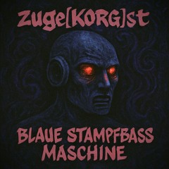 Blaue Stampfbass Maschine [153er Onepattern]