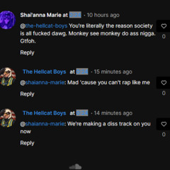 Why is this bitch tweaking