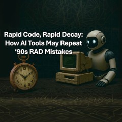Rapid Code, Rapid Decay: How AI Tools May Repeat 90s RAD Mistakes