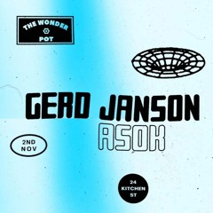ASOK live at Kitchen Street (Liverpool) warming up for Gerd Janson - November 2018