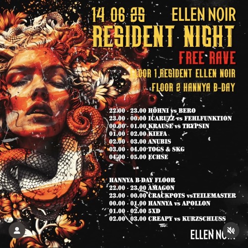 [Resident Night][Ellen Noir Setcut]