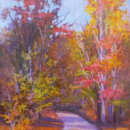 Falling leaves