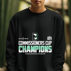 Commissioners Cup Champions Binghamton Black Bears 2024 Shirt