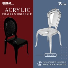 Acrylic Chairs Wholesale - Bharat Wholesales