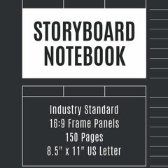 [PDF] READ Free Storyboard Notebook: Storyboarding Sketchbook 16:9 - L