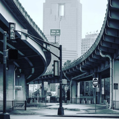 block in the winter time