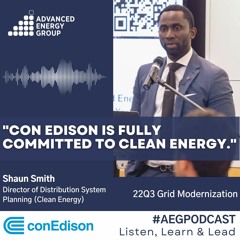 AEG New York 22Q3 Shaun Smith - Grid Modernization