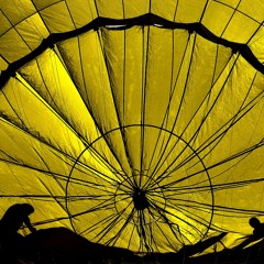 Suspended Timeless and Infinite Open Parachute Mindfulness Meditaiton
