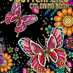 [Download] KINDLE ✏️ Butterfly Coloring Book: Adults Coloring Books Featuring Adorabl