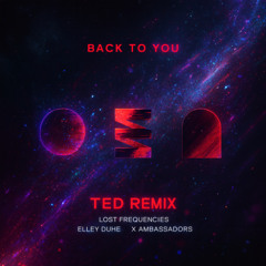 Back to you - Lost Frequencies, Elley Duhé, X Ambassadors (TED Remix)