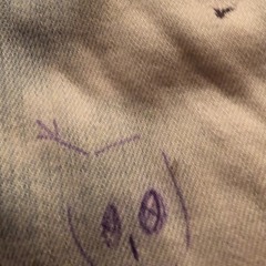 Acid faded jeans I wear