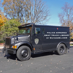 Demo Police Armored SWAT Truck sound effects library