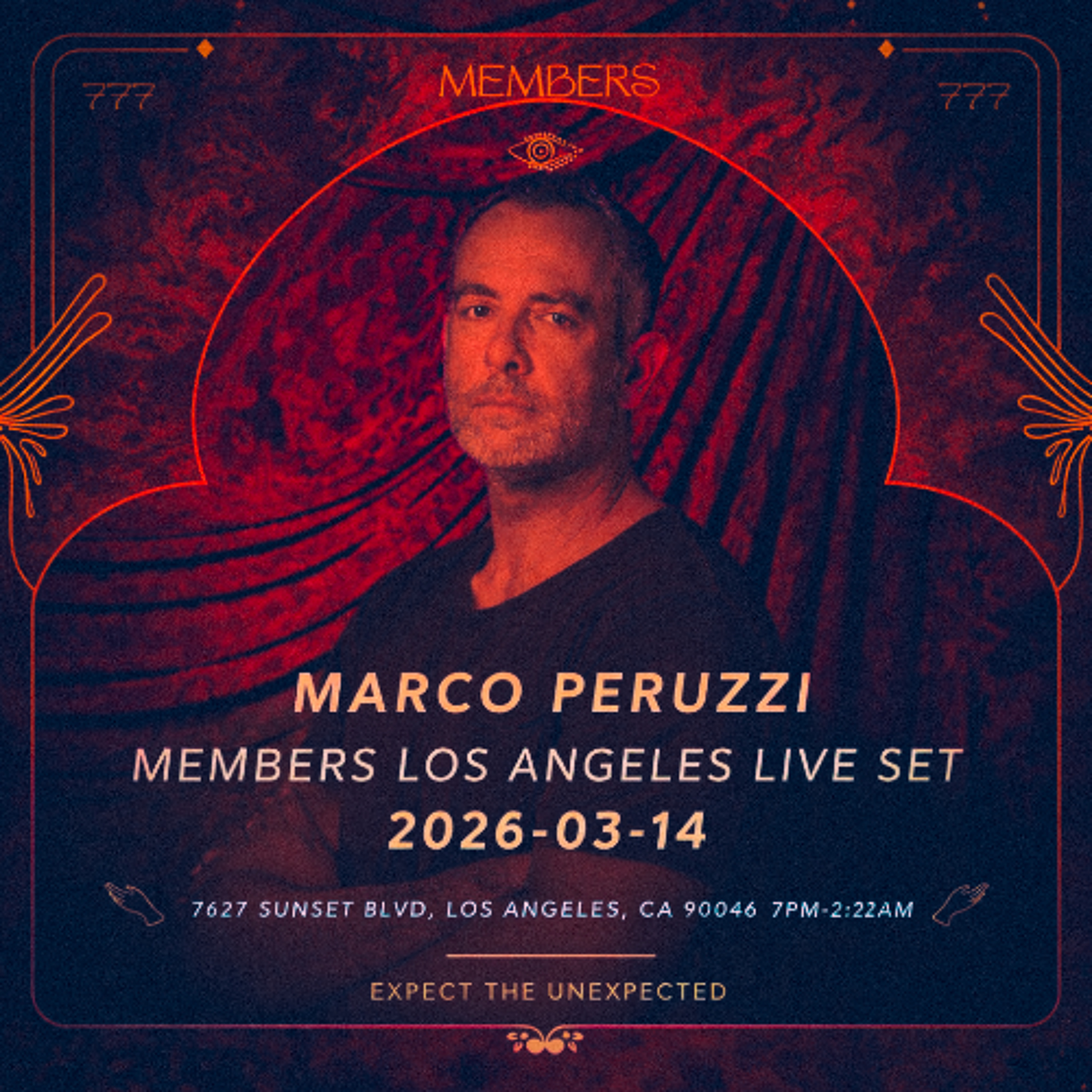 Members Los Angeles Live Set 2026-03-14