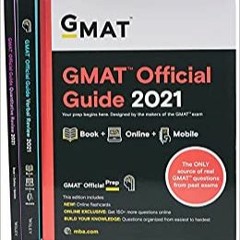 DOWNLOAD❤️eBook✔️ GMAT Official Guide 2021 Bundle  Books + Online Question Bank Books + Onli