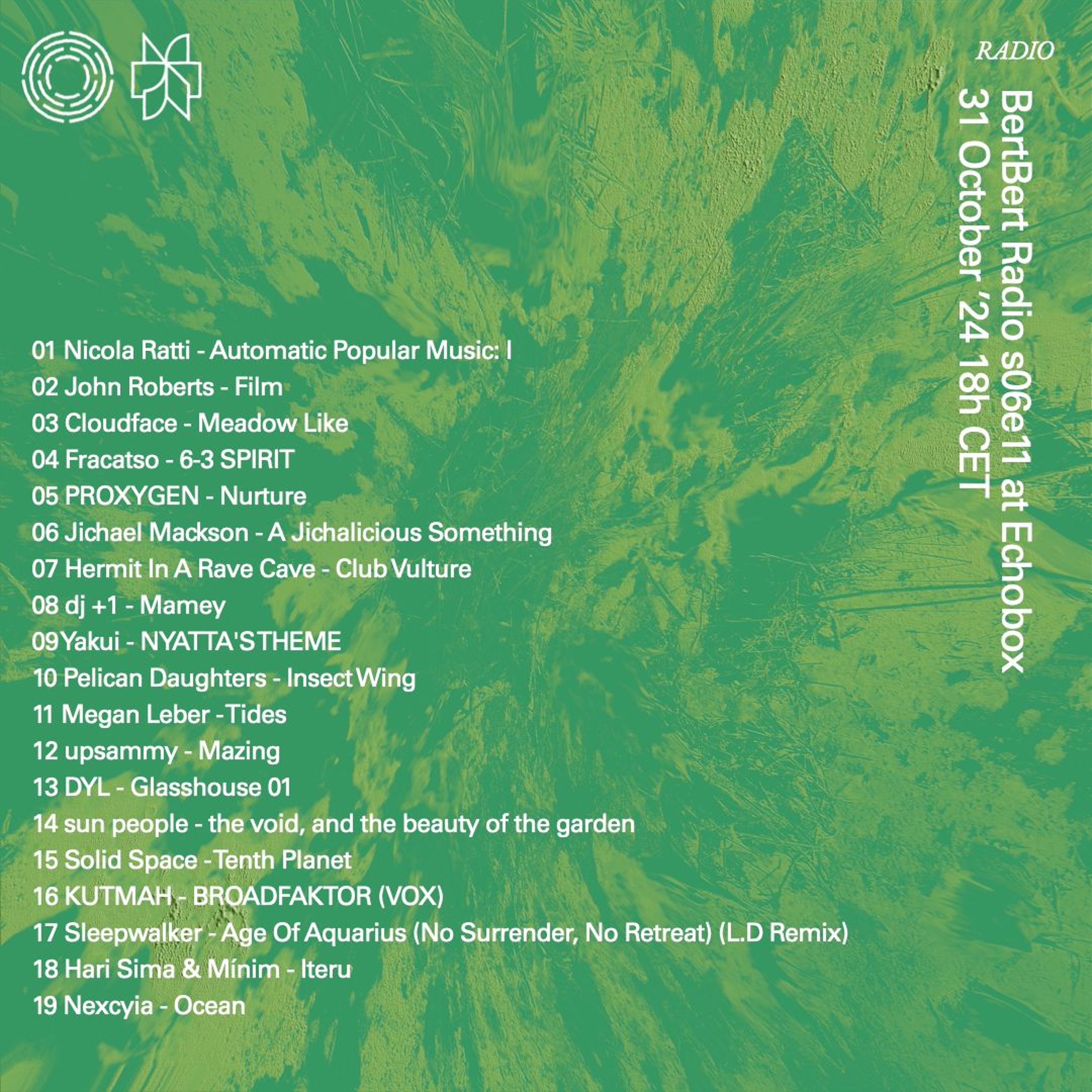BertBert Radio s06e11 at Echobox Radio 31-10-24 episode artwork