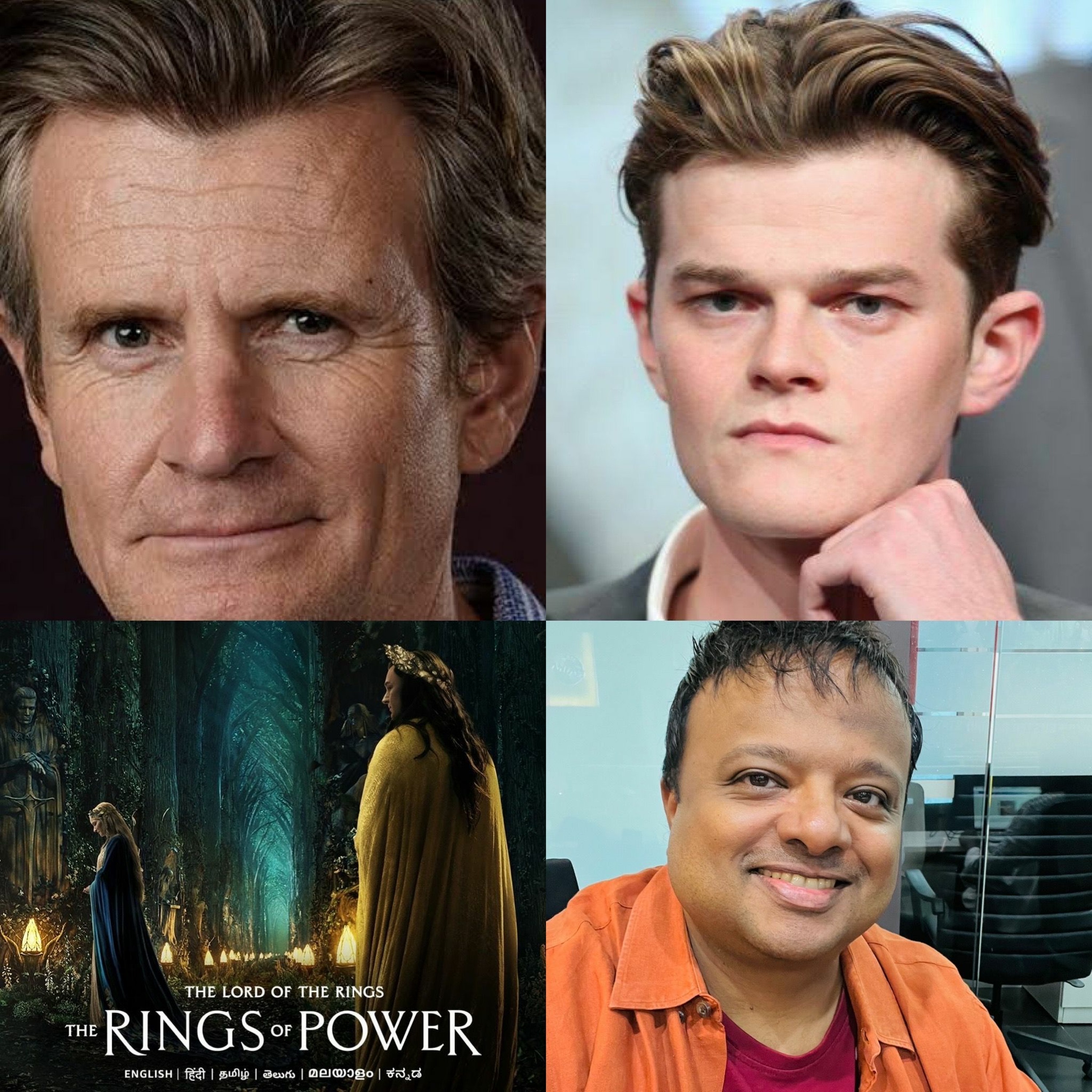 Charles Edwards & Robert Aramayo - Lord Of The Rings : The Rings Of Power