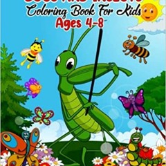 Read Book Bugs And Insects Coloring Book For Kids Ages 4-8: Easy And Cute Style Bug And Insect Colo